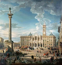Piazza Santa Maria Maggiore, 1752